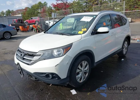 2014 Honda Cr-V Ex-L z USA, uszkodzony, nr VIN 5J6RM4H73EL095674